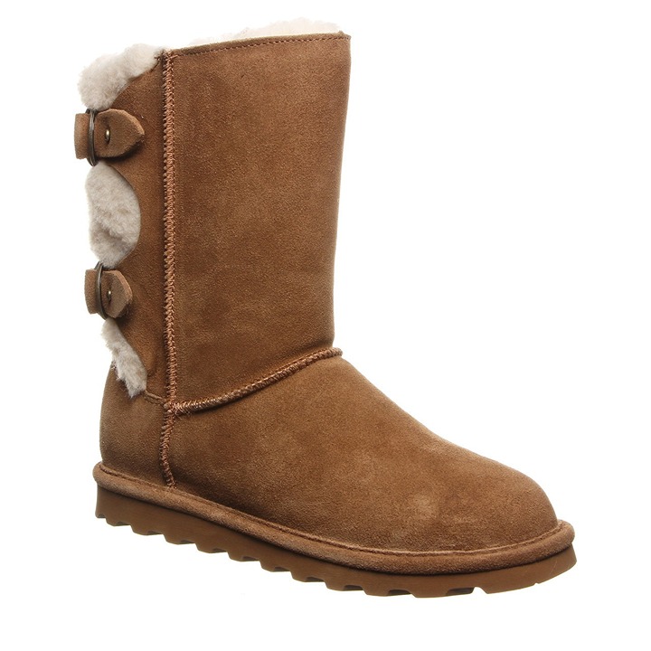 BEARPAW Eloise Hickory CHESTNUT BOOTS SIZE 7.5