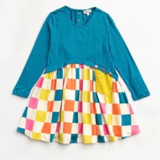 Colorblock Finding foxtale teal dance floor dress size 12