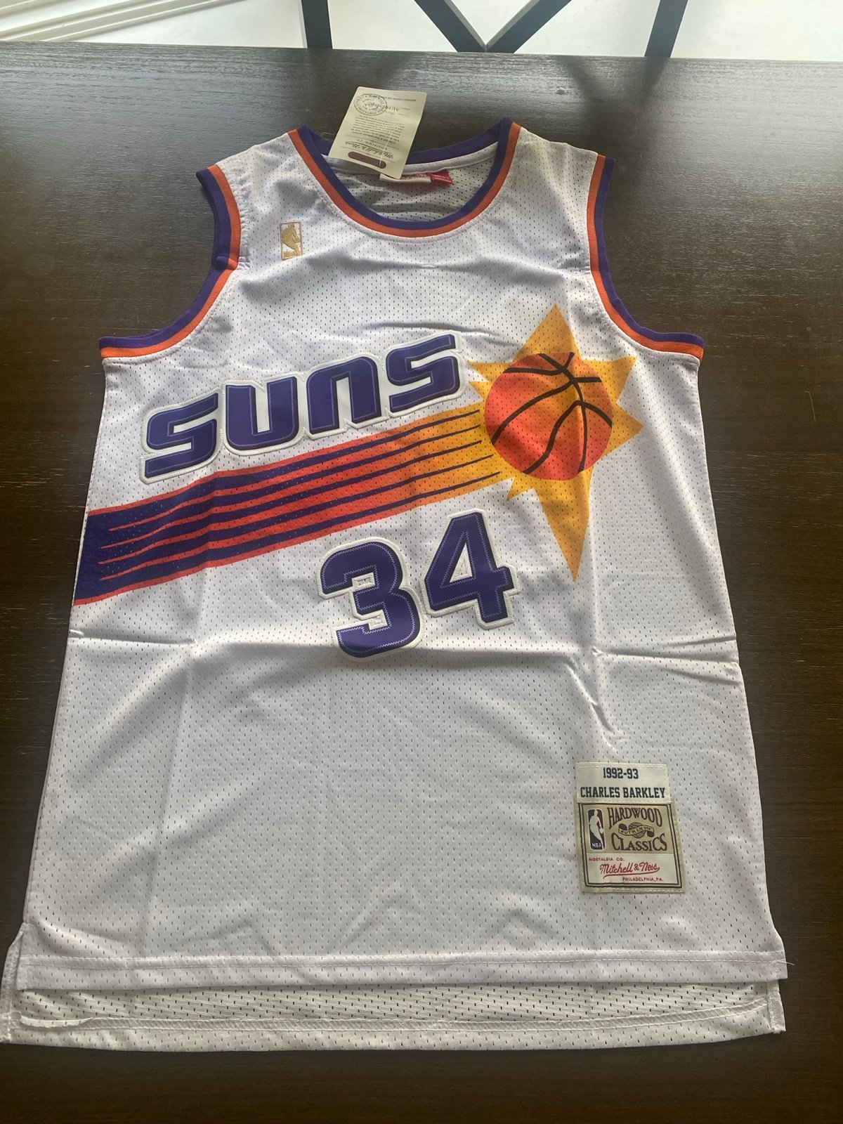 Charles Barkley Jersey Large L NBA Basketball New NWT Fast Shipping Adult Unisex