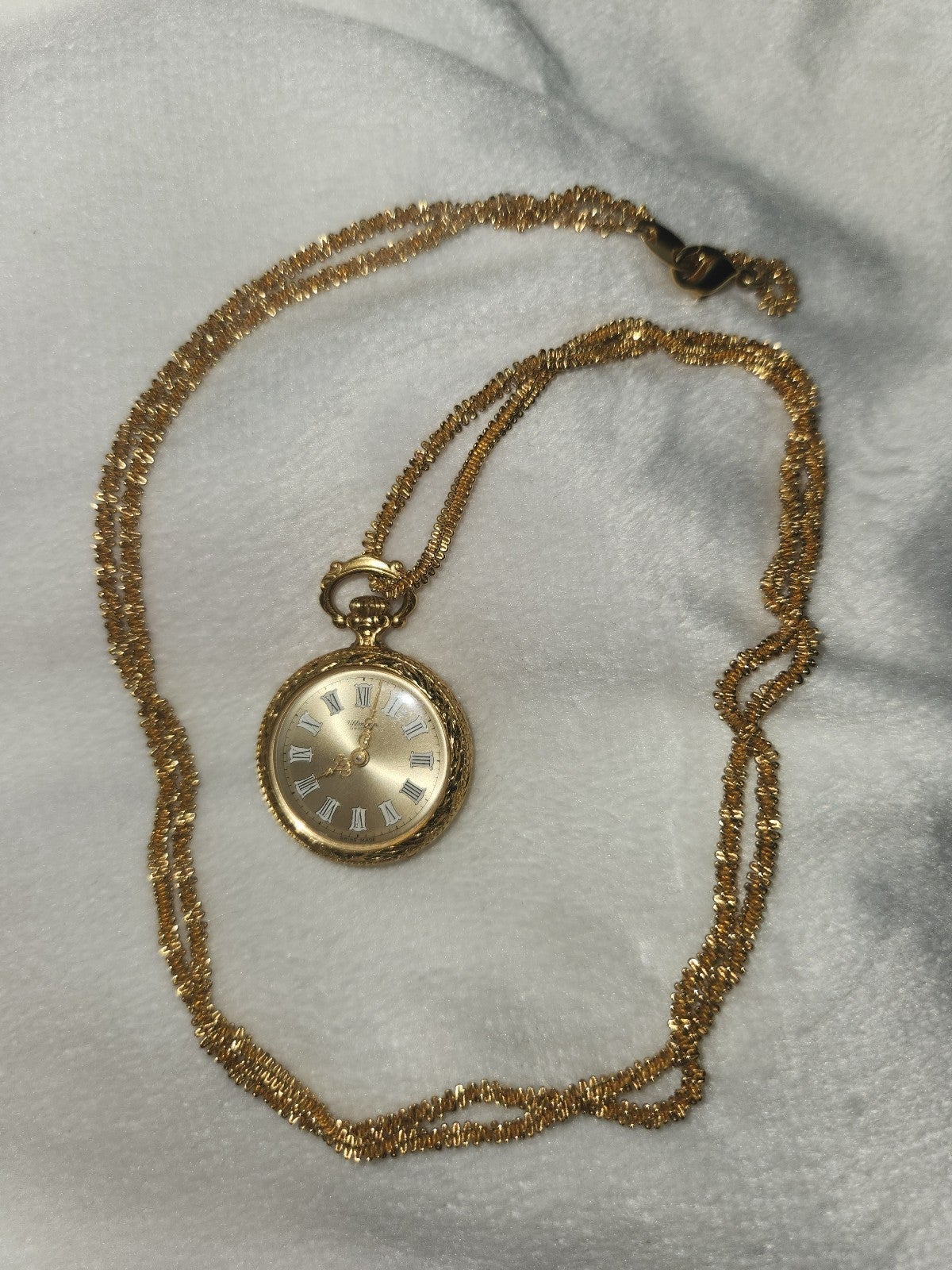 Vintage Uhlmann Geneve Swiss Watch Pendant