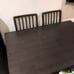 dining table with chairs