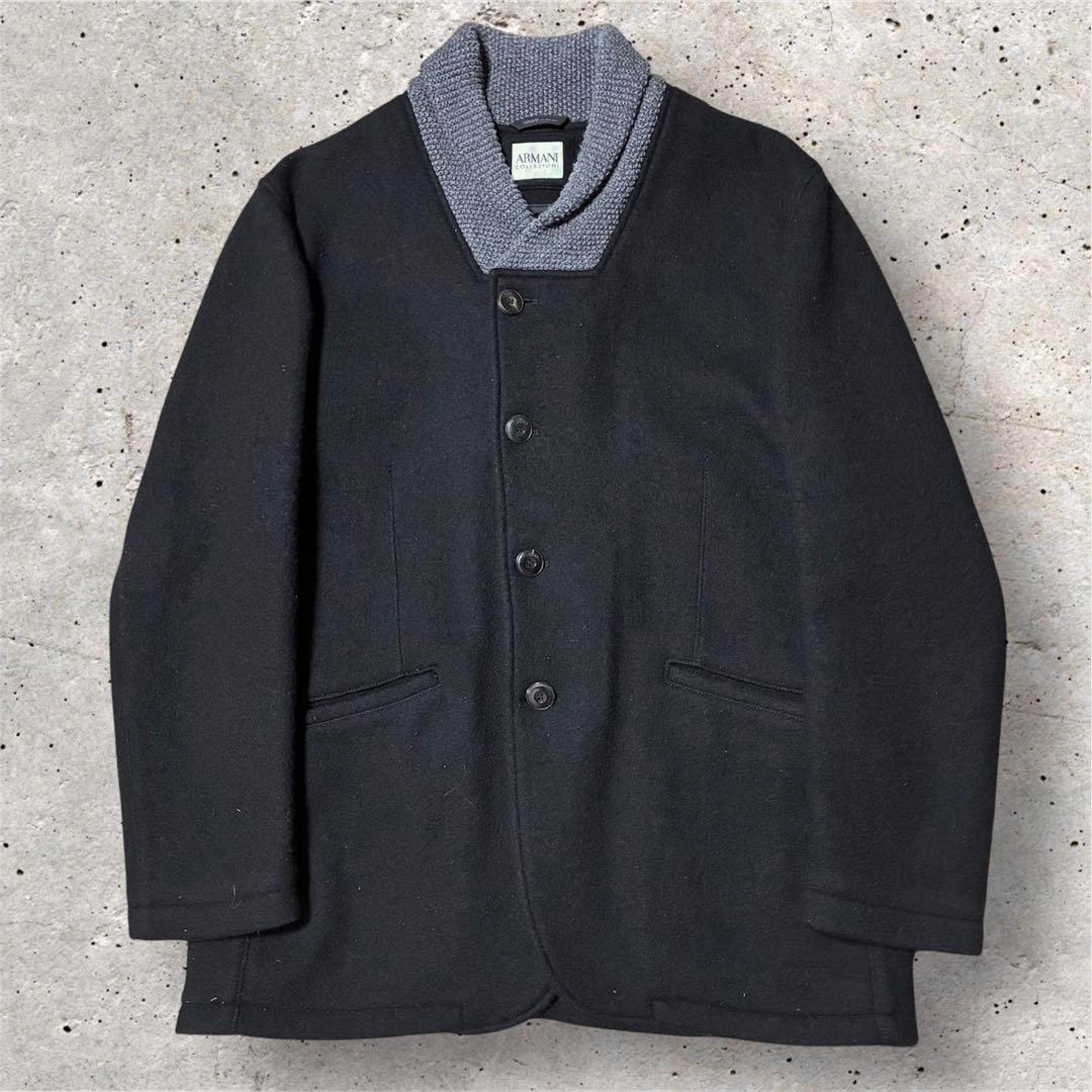 ARMANI COLLEZIONI Wool Coat with Liner - Armani