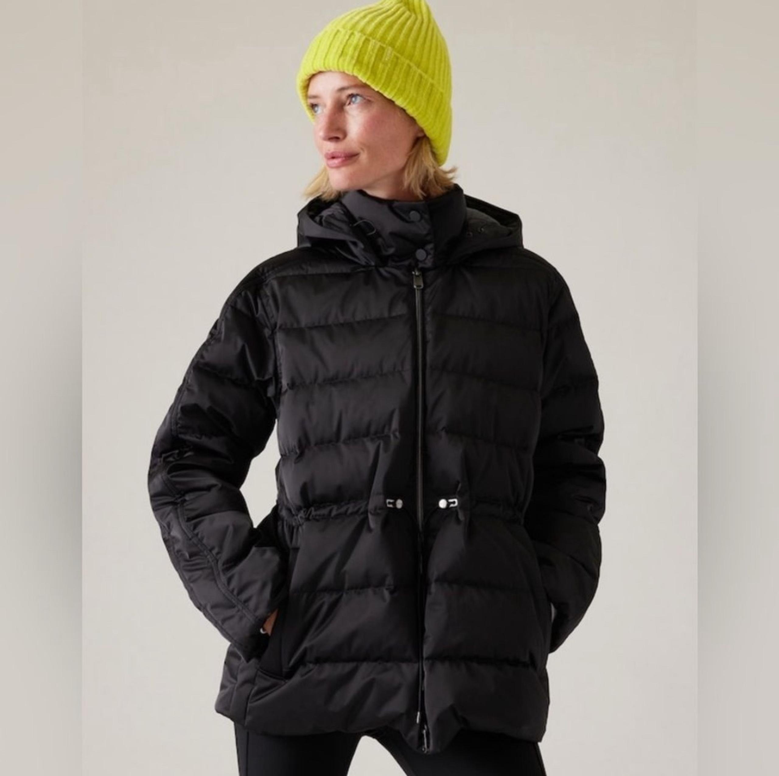 Athleta Pursuit Sateen Down Puffer