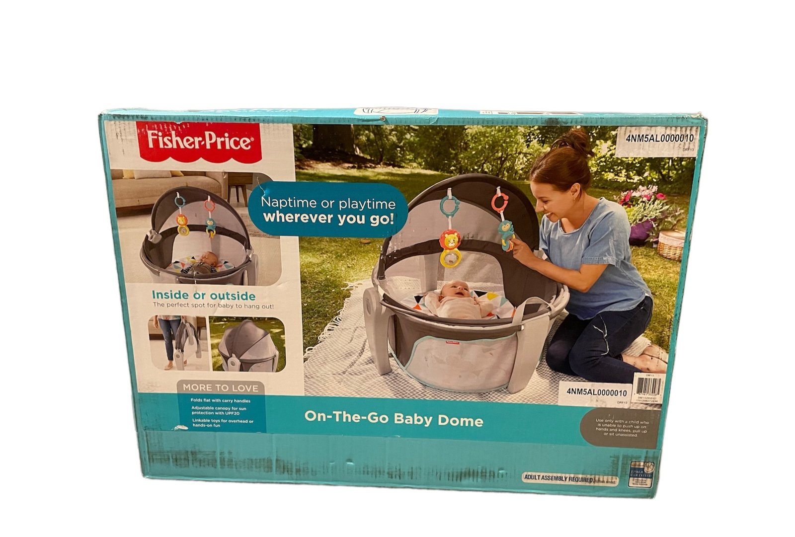 Fisher Price Portable Bassinet And Travel Play Area With Toys