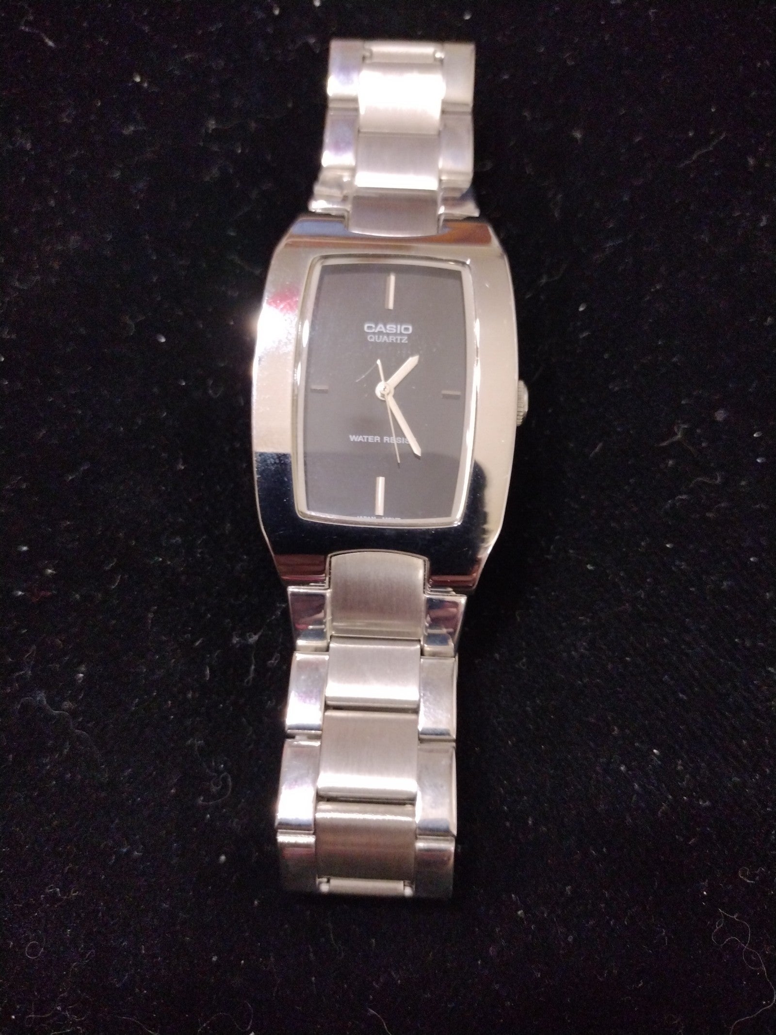 Casio Men's Quartz Silver Watch Quartz Mineral Crystal MTP-1165A-1C