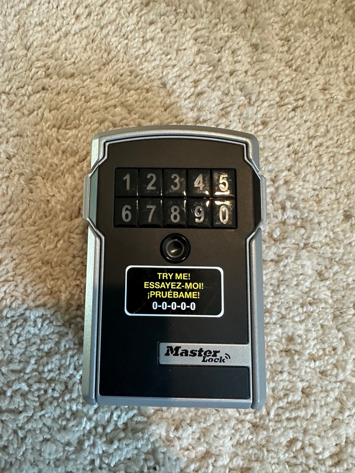 Master Lock 5440EC Bluetooth Portable Key Pad Safe Lock Box 5440 Parts Only