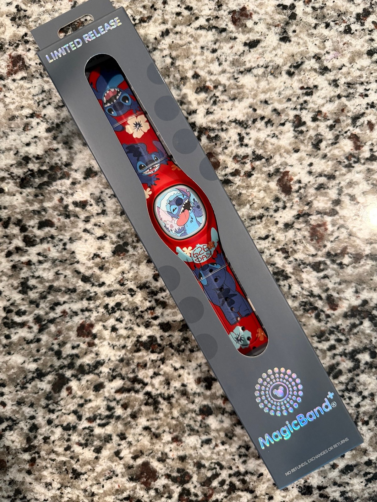 New 2025 Disney Parks Limited Edition Stitch 626 Day MagicBand Plus
