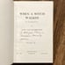 *Inscribed* When A Witch Walked - Mary Ann Ertzbischoff (1st ed.) Vantage, 1973