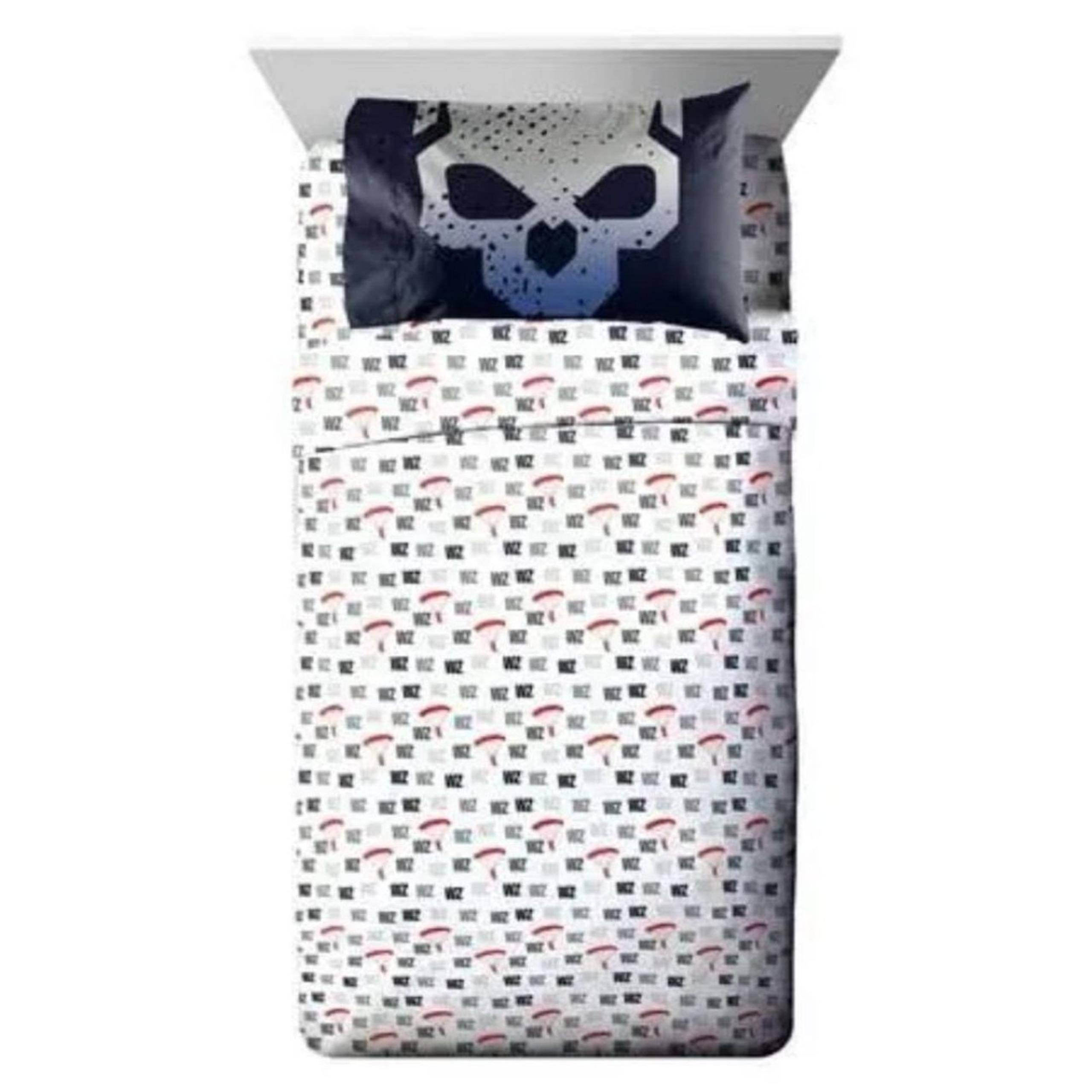 NEW Call of Duty Warzone Twin Sheet Set 3 Piece Gamer Skull