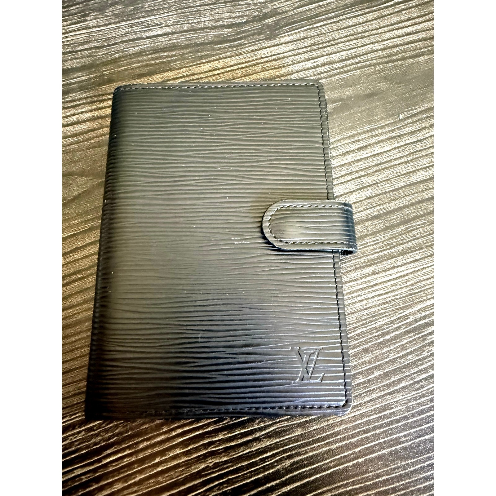Louis Vuitton Epi Agenda PM in Black