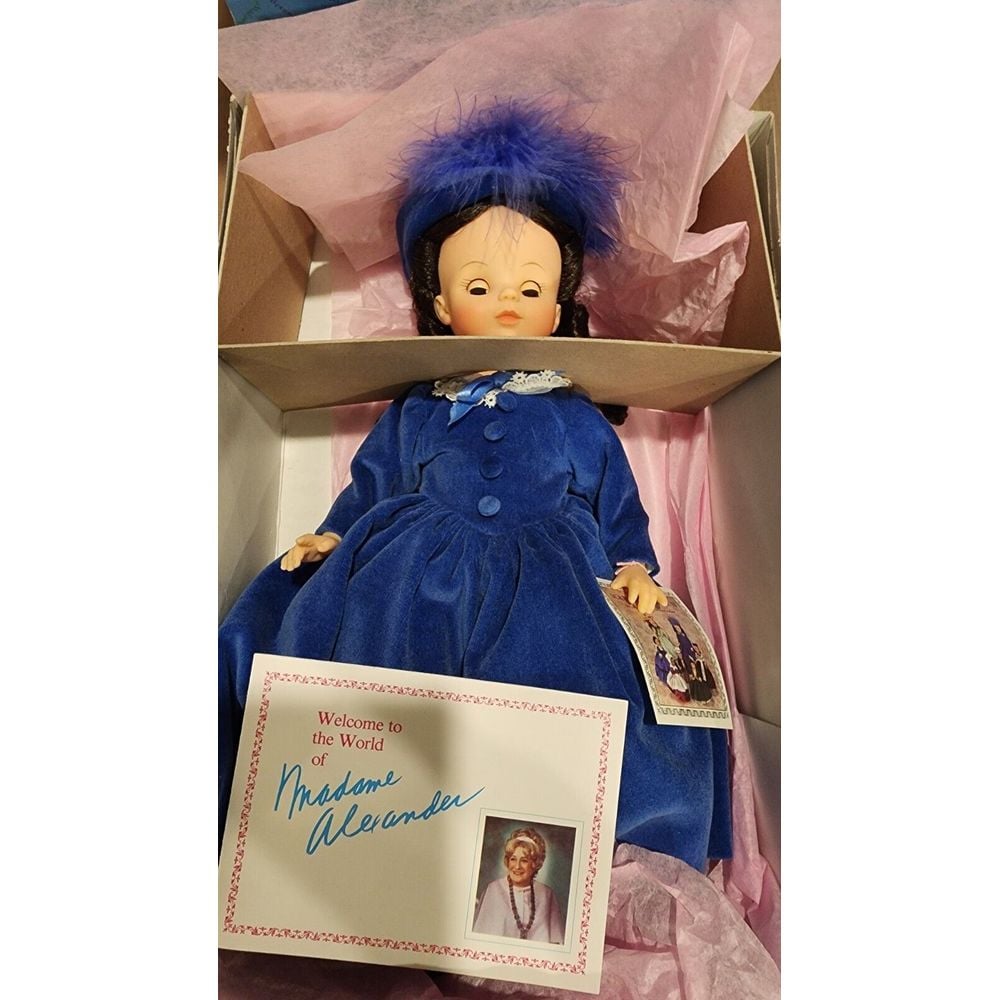 Madame Alexander Bonnie Blue Doll 14 #1305 Scarlet Jubilee II With Tag Orig Box