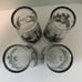 Palm Tree Plastic Tea or Highball Tumbler Set of 4 Beach/Tropical 18oz