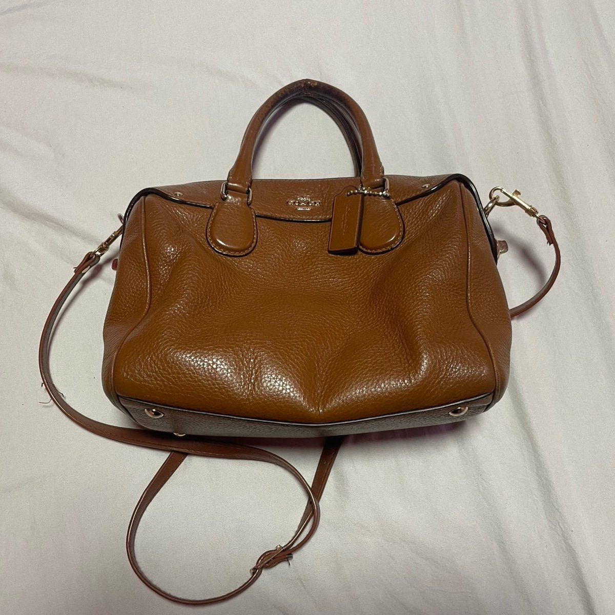 Coach Mini Bennett Satchel (Brown)