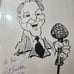 ART LINKLETTER Kids Say The Darndest Things Signed Auto 8.x11 Cartoon w/COA