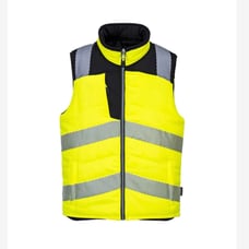 Portwest PW374 Hi-Vis Reversible Bodywarmer Vest Quilt Lined Thermal Size 2X
