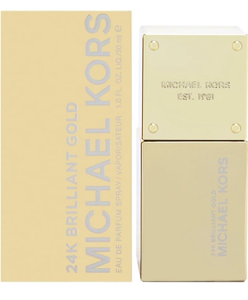 Michael Kors 24k Brilliant Gold Eau de Parfum Spray for Women, 1 Ounce