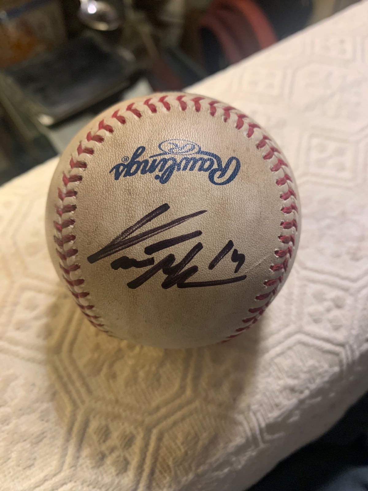 signed baseball
