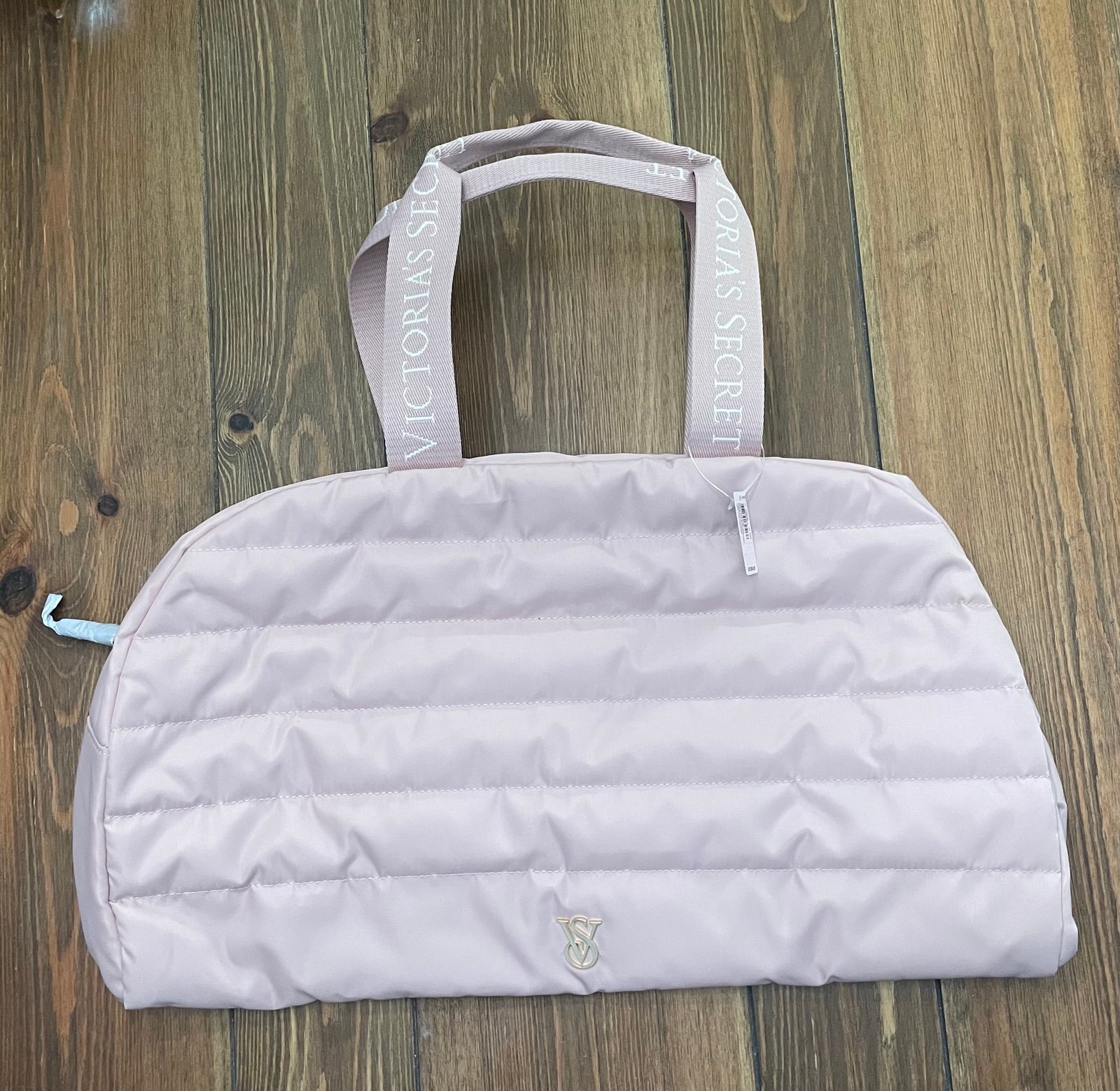 NWT Victorias Secret Pink puffier bag