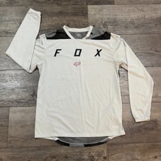 Fox Racing Indicator Long Sleeve Mash Camo Jersey Cool Grey - Men's Size Large