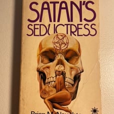 VTG Satan's Seductress PB by Brian McNaughton Star UK 1st pubs horror novel