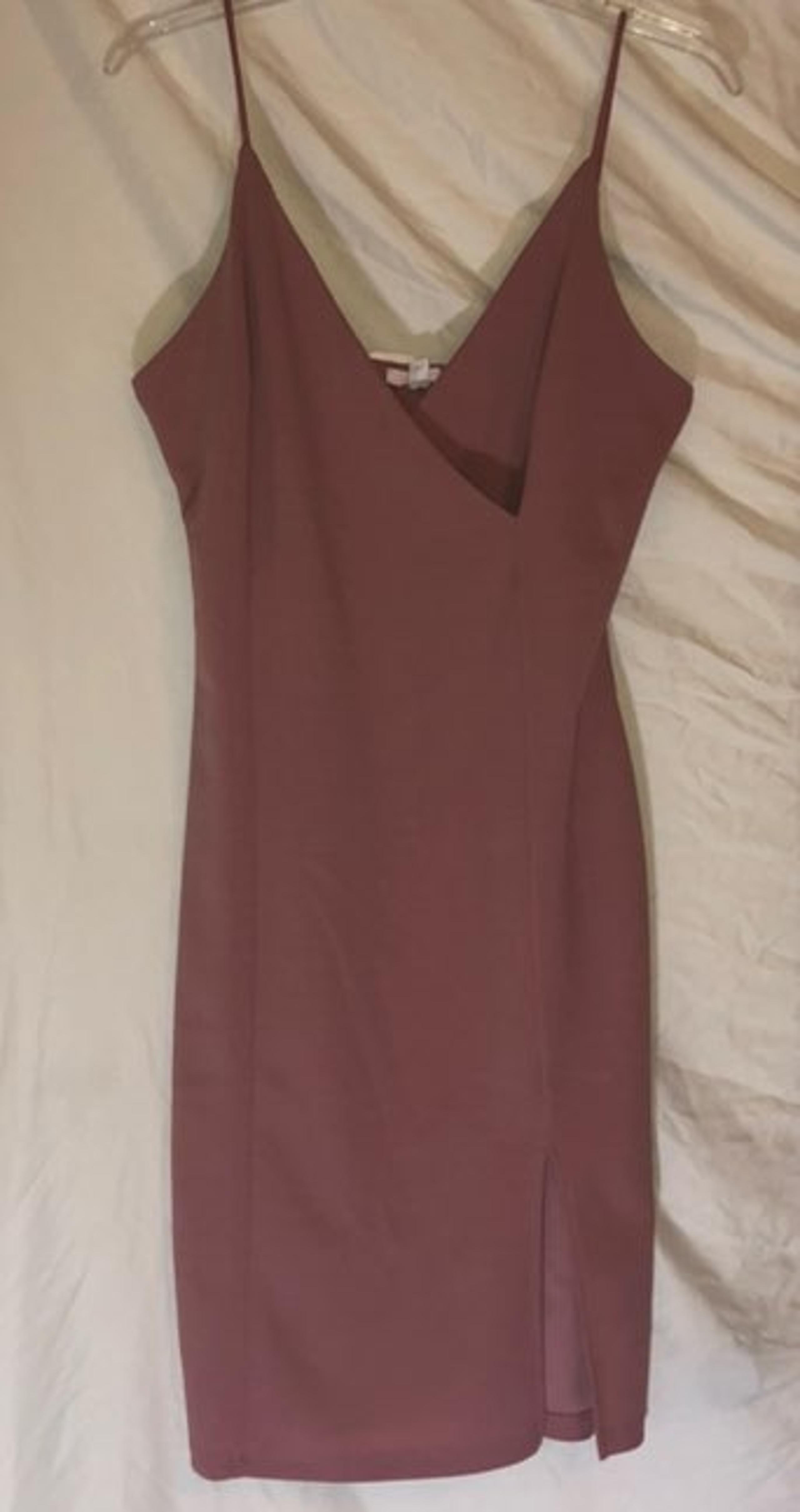 Pink Spaghetti Strap Dress