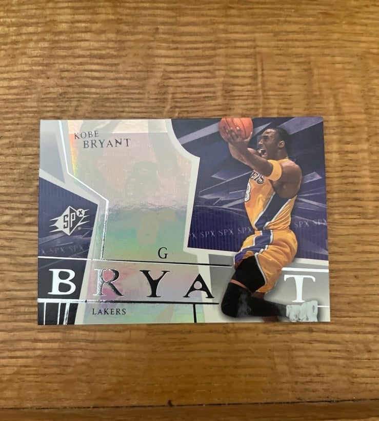 Kobe Bryant 2003 Upper Deck SPX Memorabilia card #34