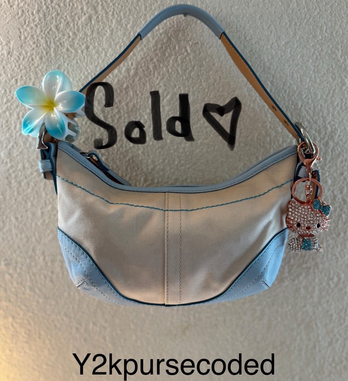 Vintage Y2k Coach Hobo Purse