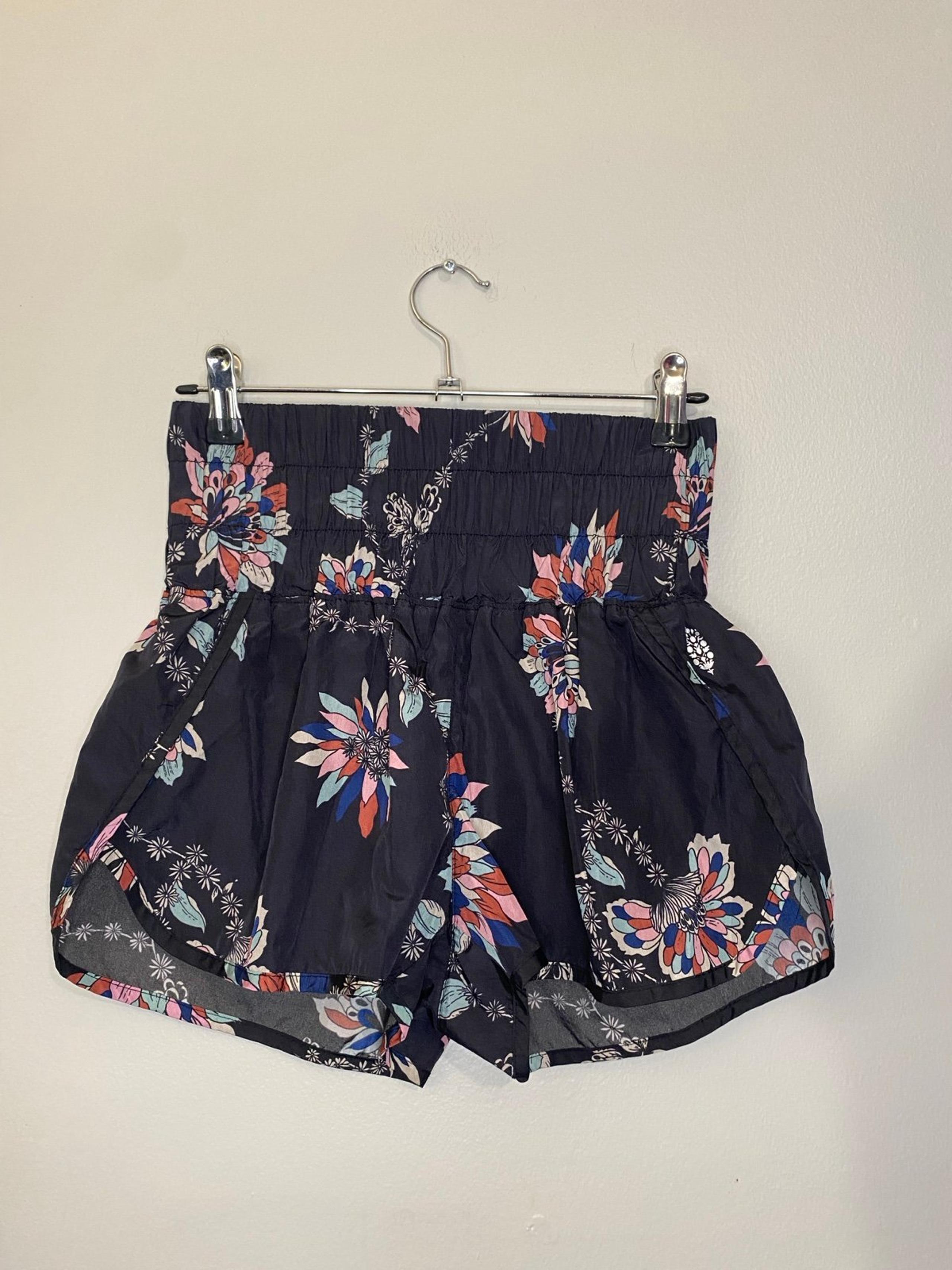 FP movement by Free People floral XS shorts