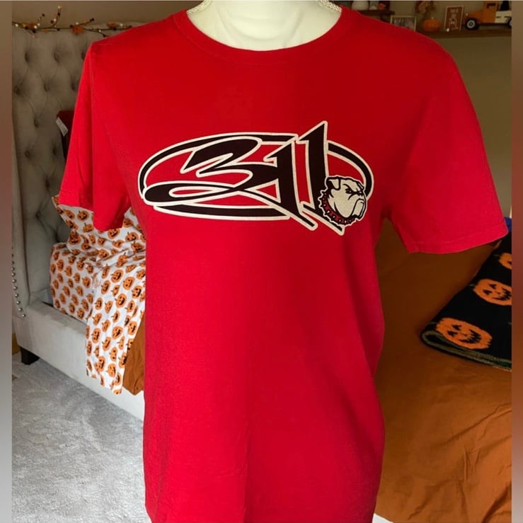 RARE 311 Shirt UGA Georgia Bulldogs Unisex - S