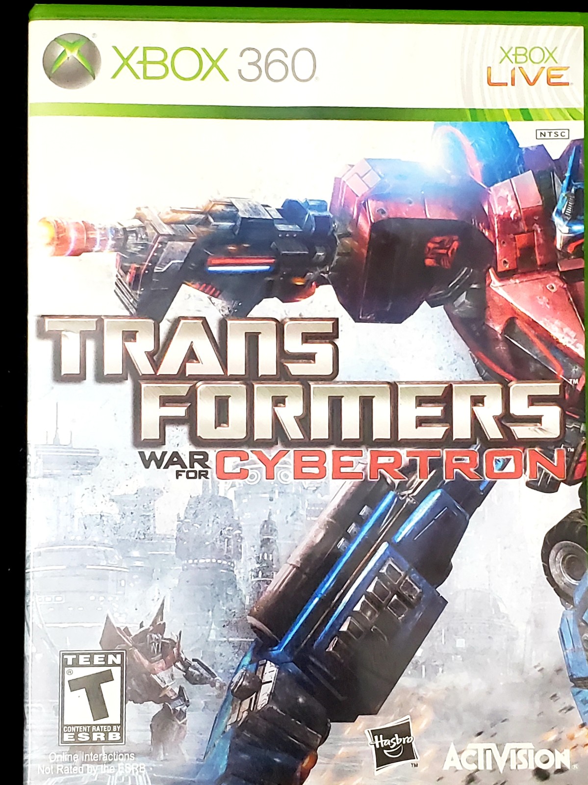 transformers war for cybertron Xbox 360
