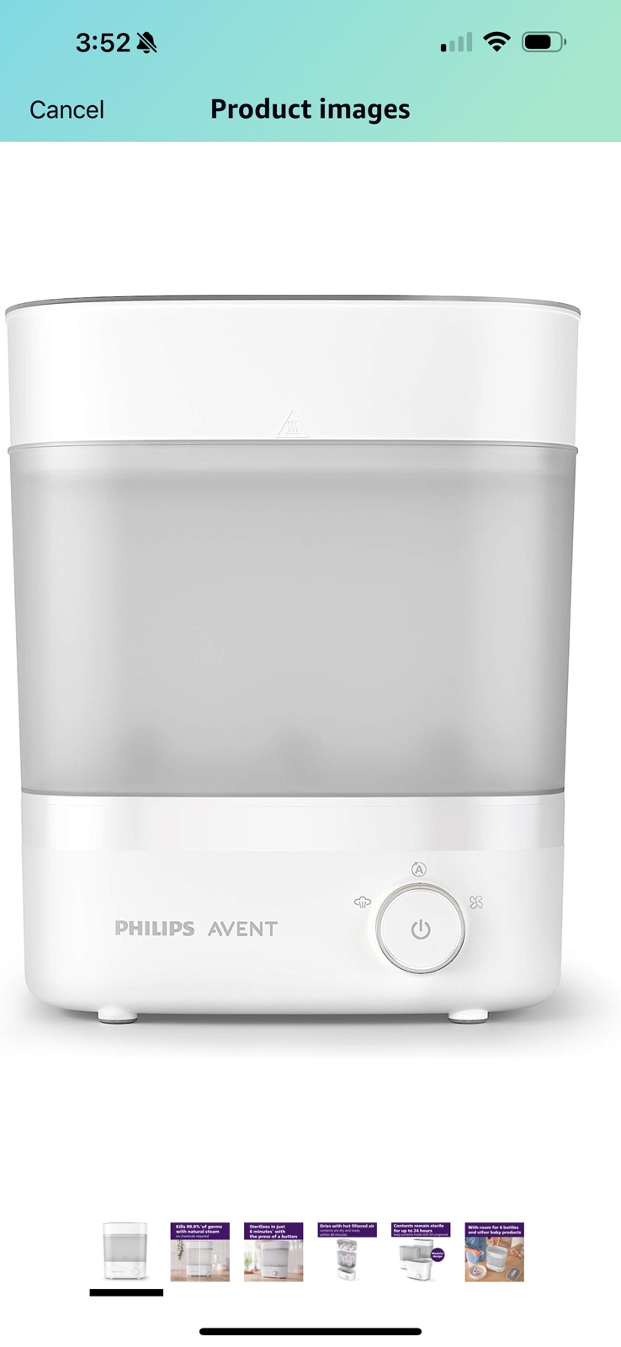 Philips Avent Bottle Sterilizer and Dryer
