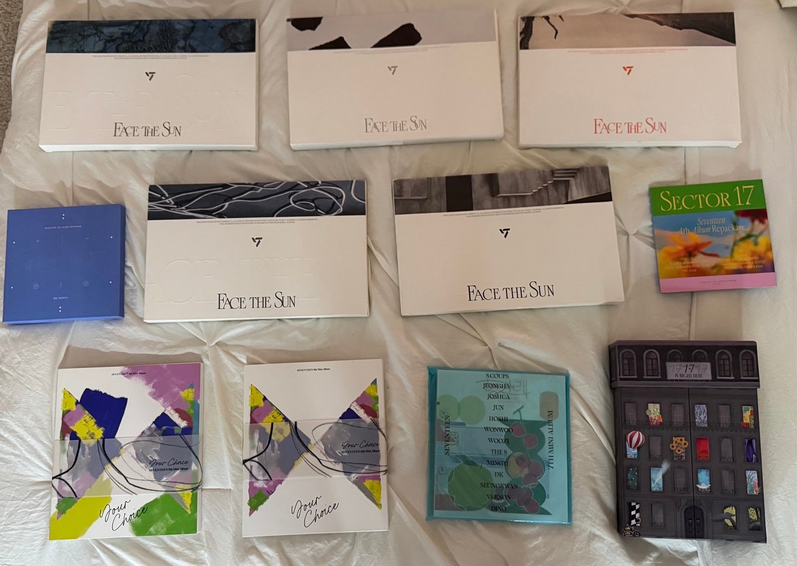 Seventeen Albums (do not buy listing!!!)
