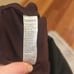 Spanx faux leather brown legging size xs