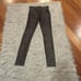 Spanx faux leather brown legging size xs