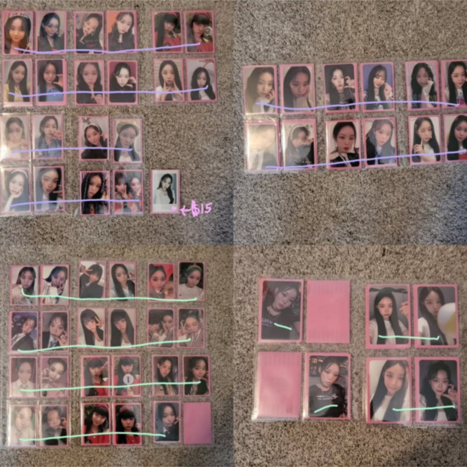 Billlie Suhyeon Photocard Set