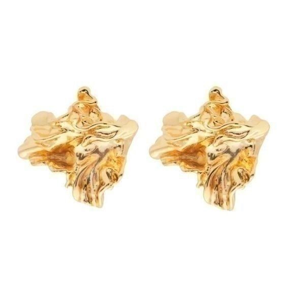 Amber Sceats Gold Reese Earrings New