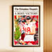 2025 Ohio State Buckeyes Oregon 'A Rosy Victory' Frontpage Newspaper Poster