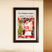 2025 Ohio State Buckeyes Oregon 'A Rosy Victory' Frontpage Newspaper Poster