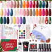 Complete Nail Kit | 3 Poly Gel Tubes & 20 Gel Polishes | New