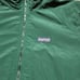 Lands End Squall mens Tall Extra LG Jacket Green purple Fleece Lined USA Made