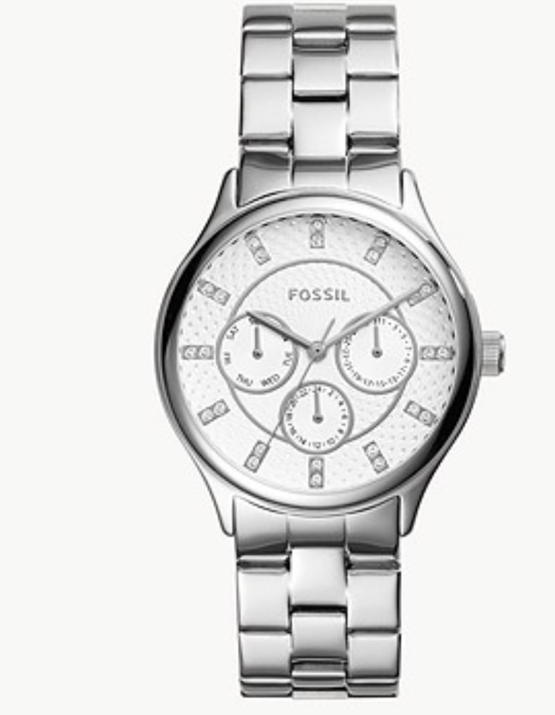 Fossil silver modern watch womens