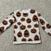 H&M Pumpkin Crewneck Sweater