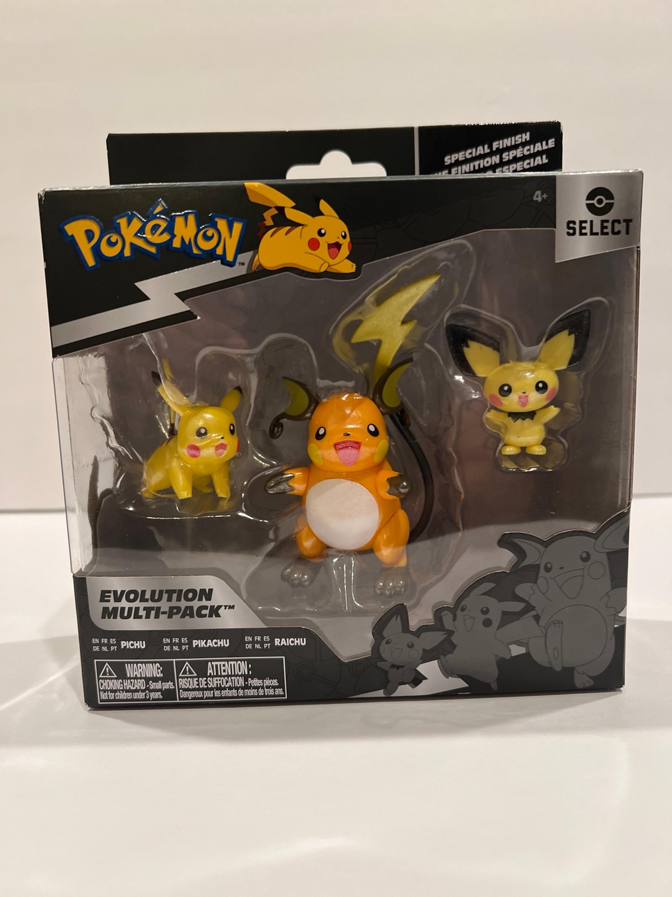 Pokemon Evolution Multi-Pack Pikachu, Raichu & Pichu 3 Pack