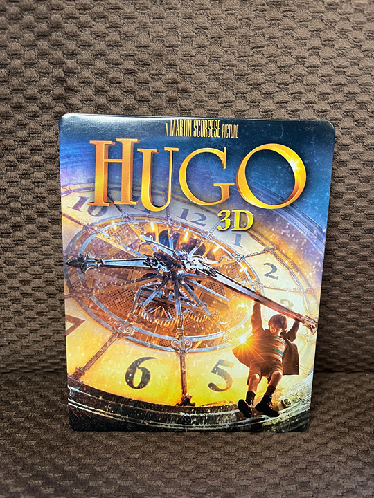 Hugo STEELBOOK (3D Blu Ray) Glossy Exclusive RARE OOP