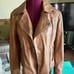 NWOT Max Studio Faux leather jacket