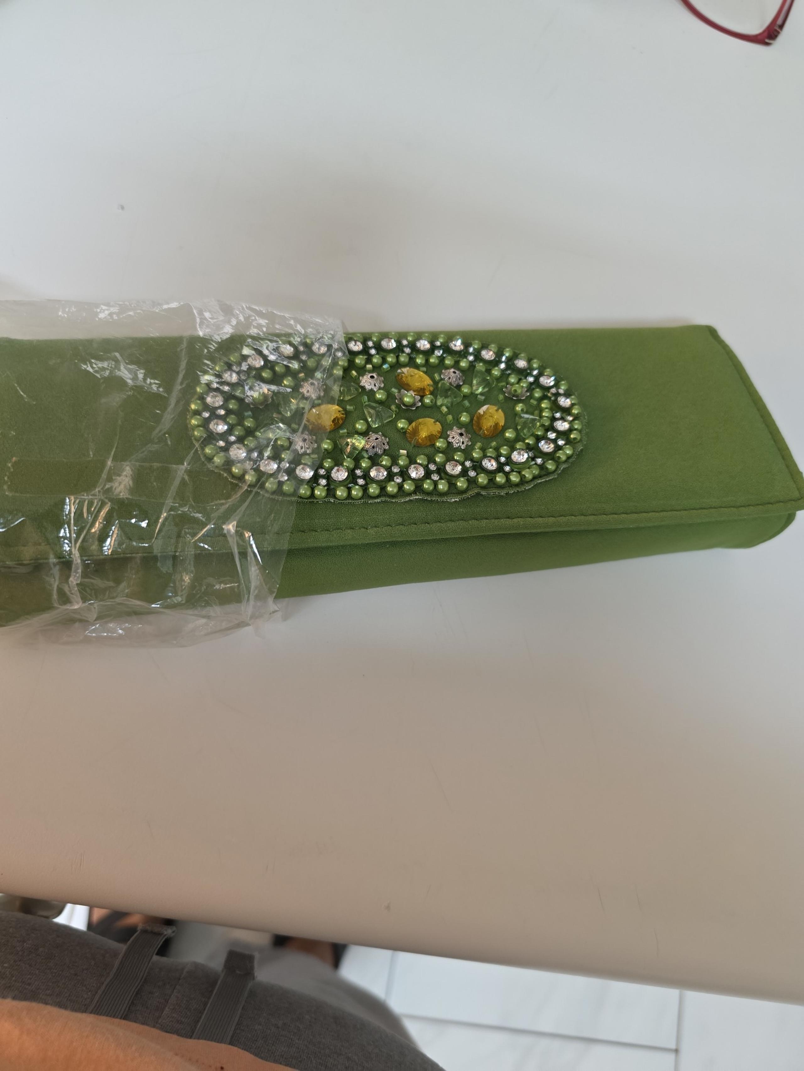 BEN MARC FABRIC HAND CLUTCH
