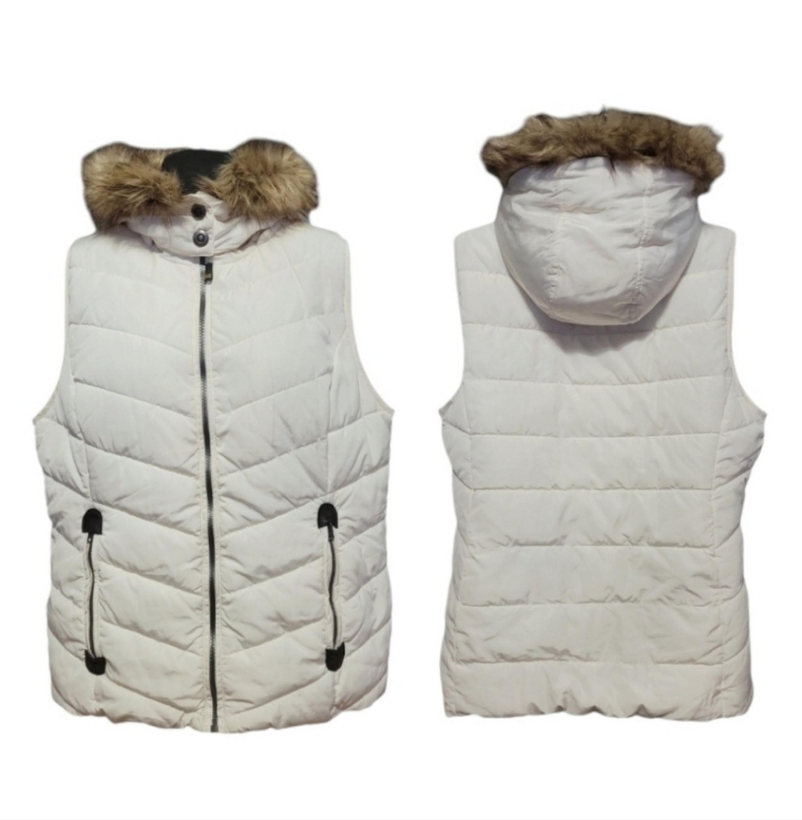 Green Tea Puffer Vest Sz M