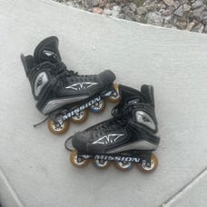 Mission RL Hi-Lo Roller / Inline Hockey Skates Size 12D