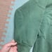 Vintage 1960s crewneck sweatshirt blank forest green pullover faded cotton XL