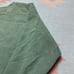 Vintage 1960s crewneck sweatshirt blank forest green pullover faded cotton XL